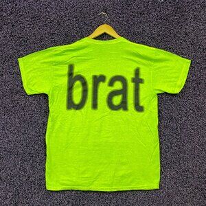 CharliXCX Brat Logo Tshirt size Medium